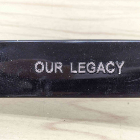 アワーレガシィー OUR LEGACY 25SS SAMHAIN オーバル プラスチック サングラス メンズ